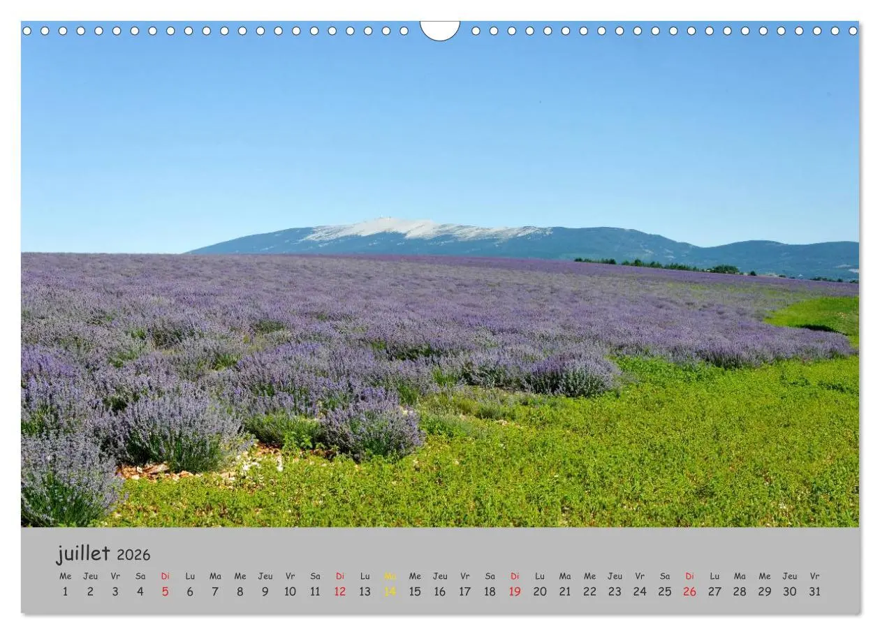 Bild: 9783516575033 | Le Mont Ventoux Le géant de Provence (Calendrier mural 2026 DIN A3...