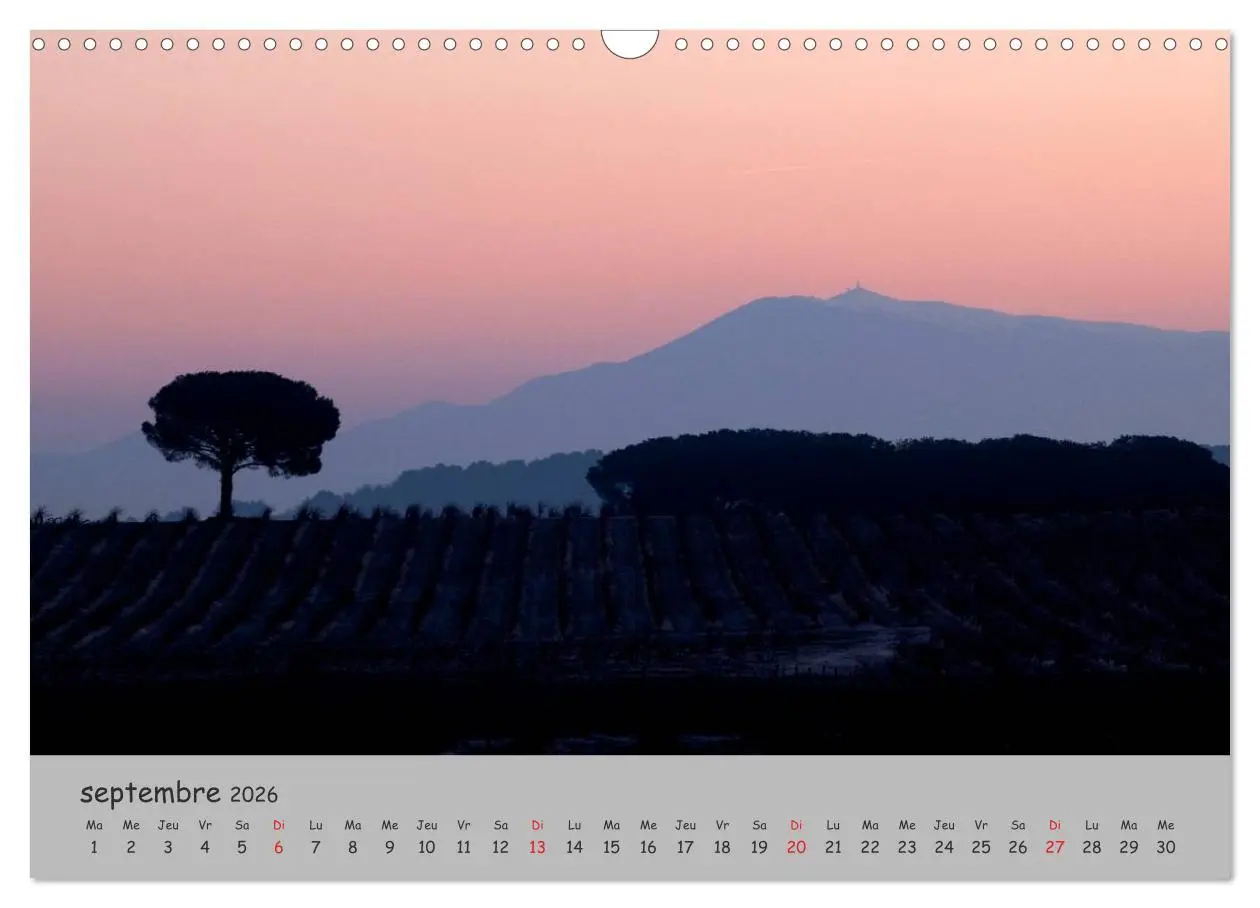 Bild: 9783516575033 | Le Mont Ventoux Le géant de Provence (Calendrier mural 2026 DIN A3...
