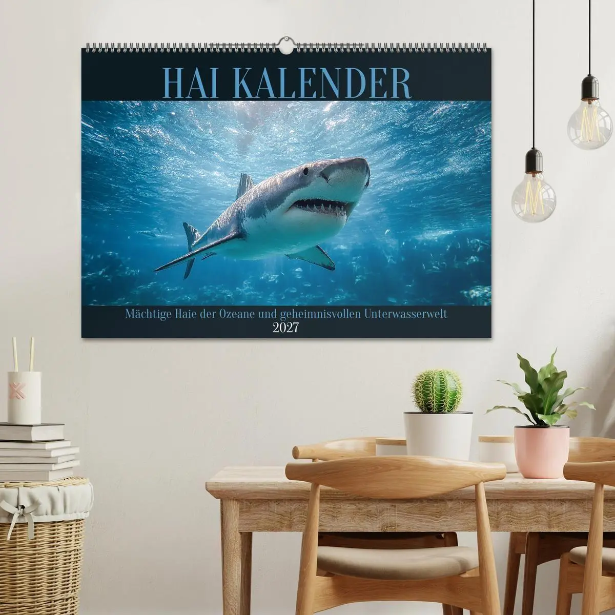 Bild: 9783516885033 | Hai Kalender - Mächtige Haie der Ozeane und geheimnisvollen...