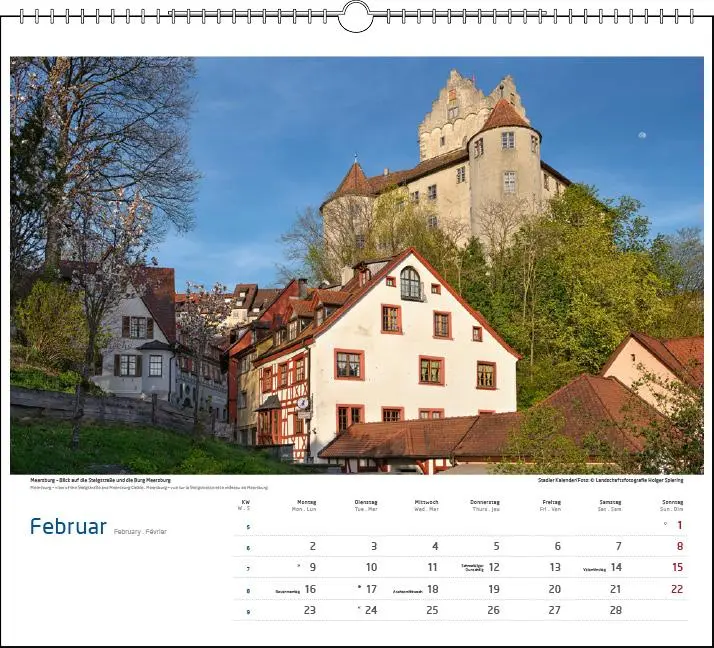 Bild: 9783861925033 | Malerischer Bodensee 2026 | Holger Spiering | Kalender | Spiralbindung