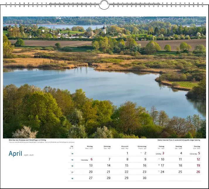 Bild: 9783861925033 | Malerischer Bodensee 2026 | Holger Spiering | Kalender | Spiralbindung