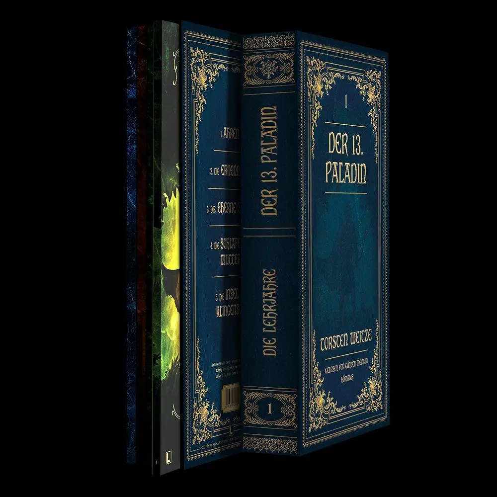 Bild: 9783989425033 | Die Lehrjahre: Der 13. Paladin Band I-V | Sammel-Boxset | Weitze | CD