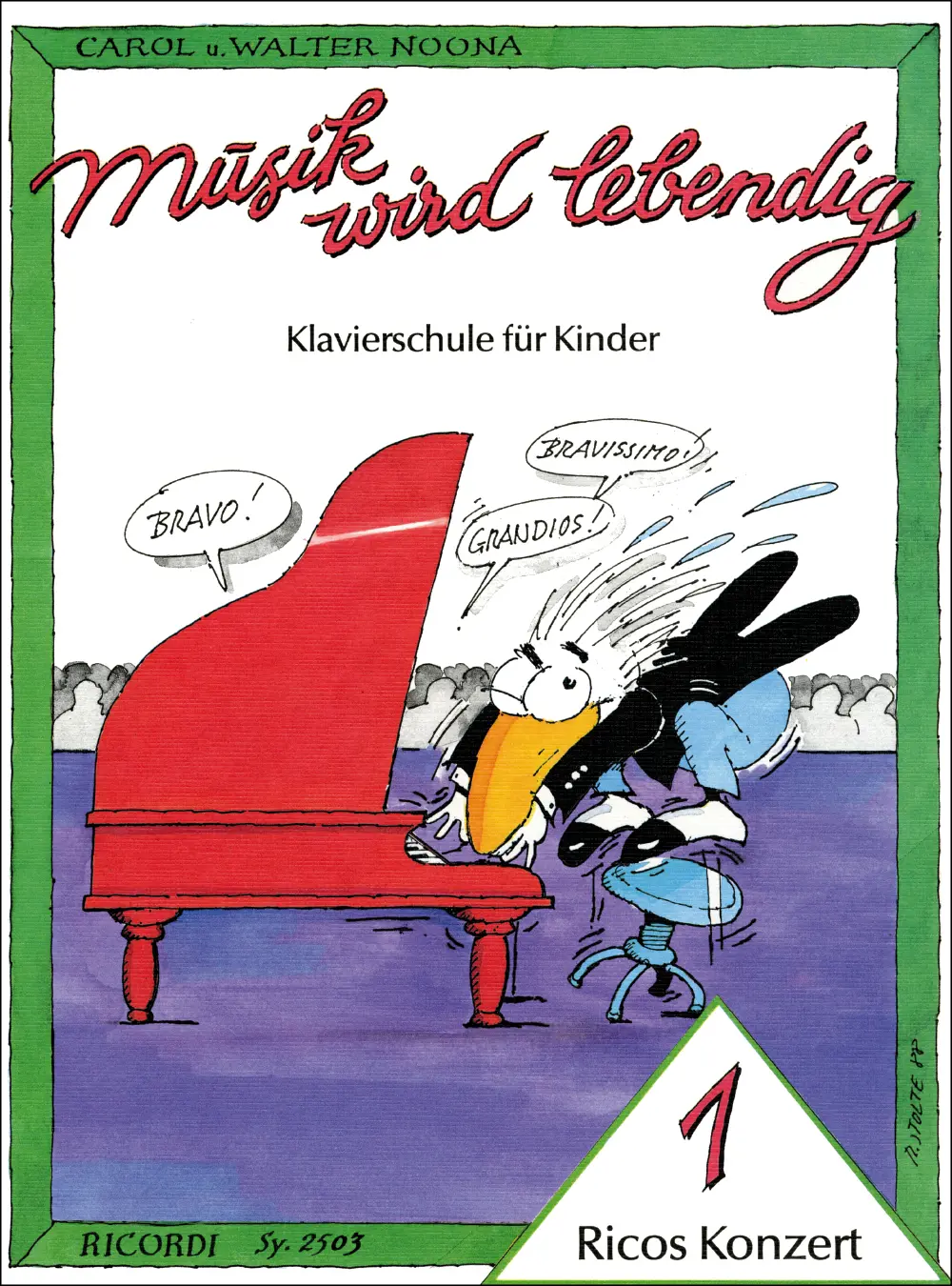 Cover: 9790204225033 | Musik wird lebendig - Ricos Konzert 1 | Walter Noona | Buch