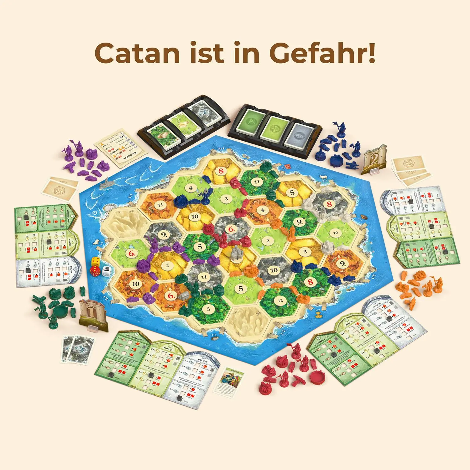 Bild: 4002051685133 | CATAN - Städte &amp; Ritter - 5/6 | Spiel | Klaus Teuber | Spiel | 685133