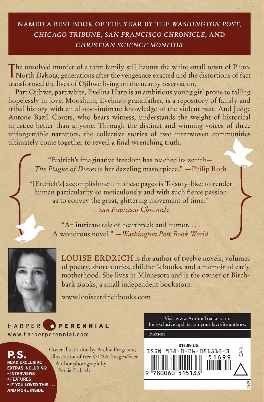Rückseite: 9780060515133 | The Plague of Doves | Louise Erdrich | Taschenbuch | Englisch | 2009