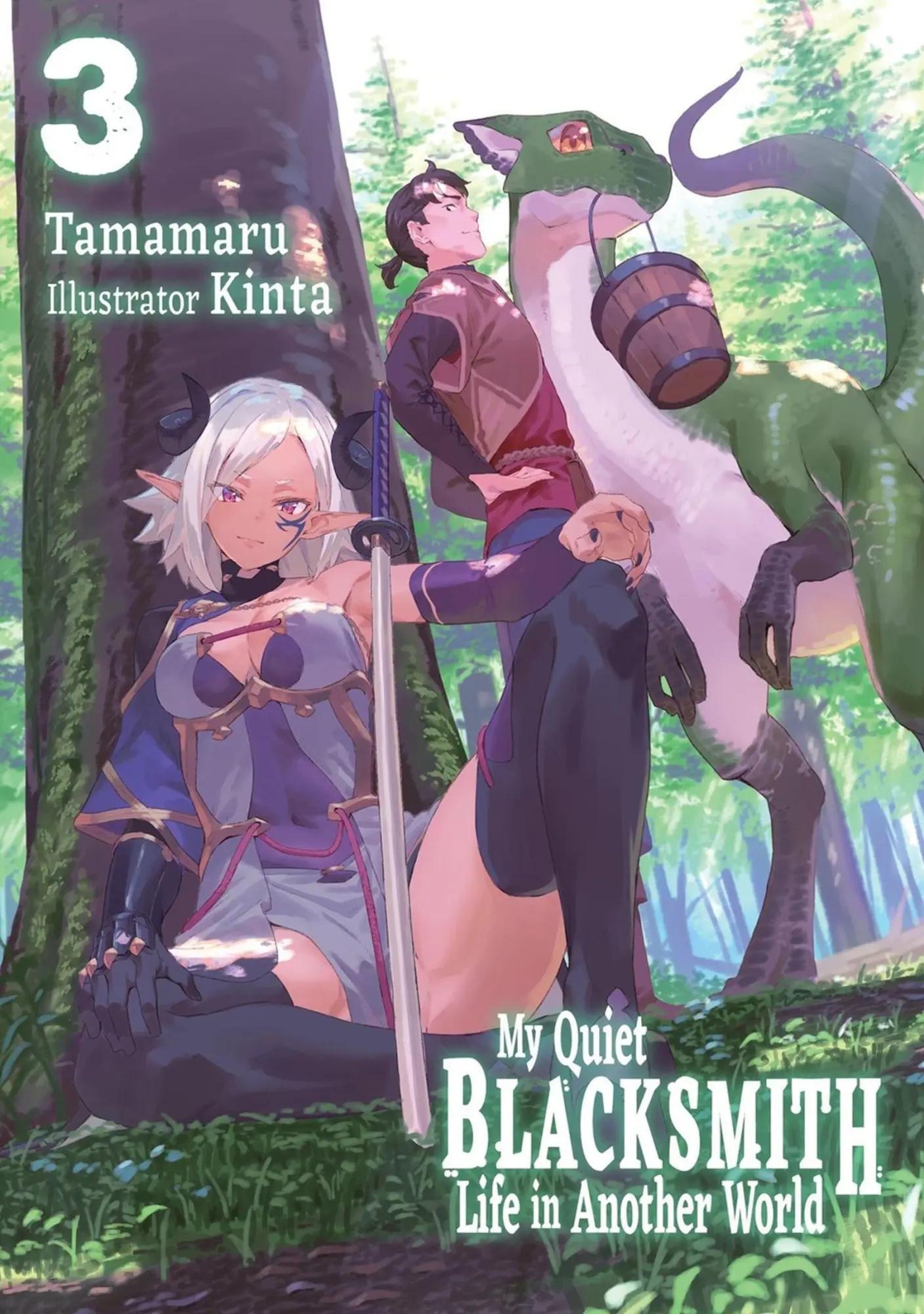 Cover: 9781718345133 | My Quiet Blacksmith Life in Another World: Volume 3 (Light Novel)
