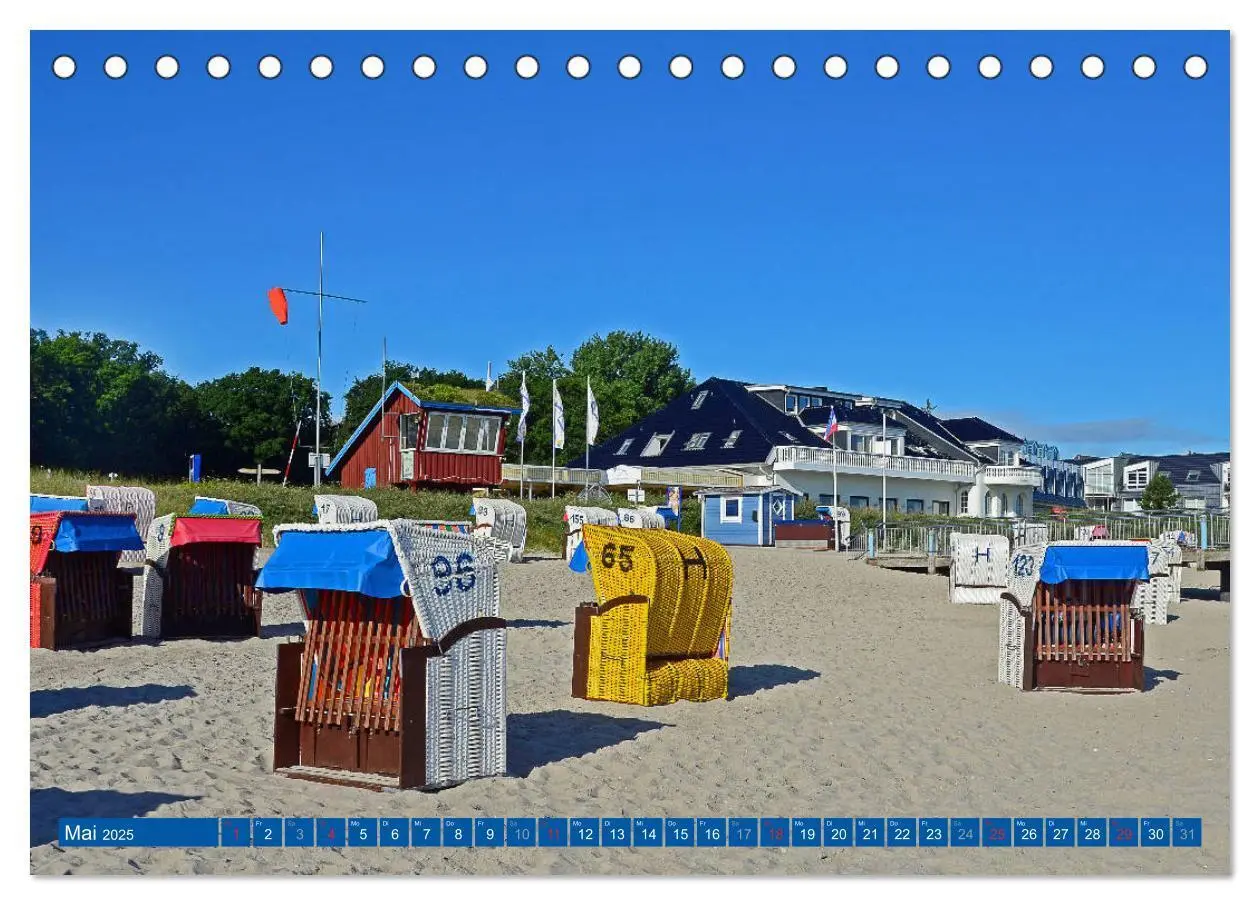 Bild: 9783435215133 | Ferien in Hohwacht (Tischkalender 2025 DIN A5 quer), CALVENDO...