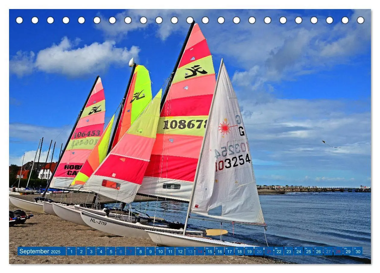 Bild: 9783435215133 | Ferien in Hohwacht (Tischkalender 2025 DIN A5 quer), CALVENDO...