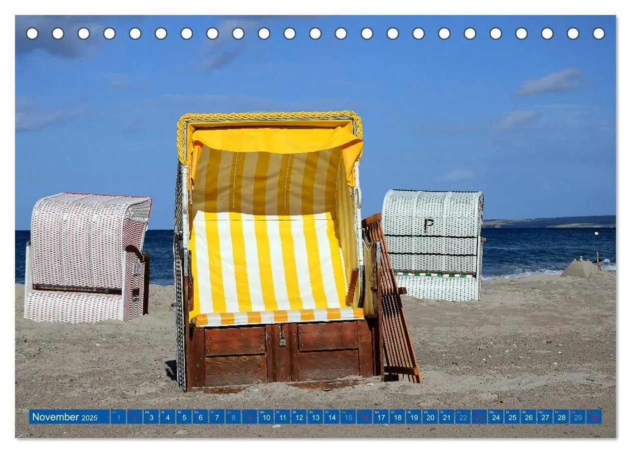 Bild: 9783435215133 | Ferien in Hohwacht (Tischkalender 2025 DIN A5 quer), CALVENDO...