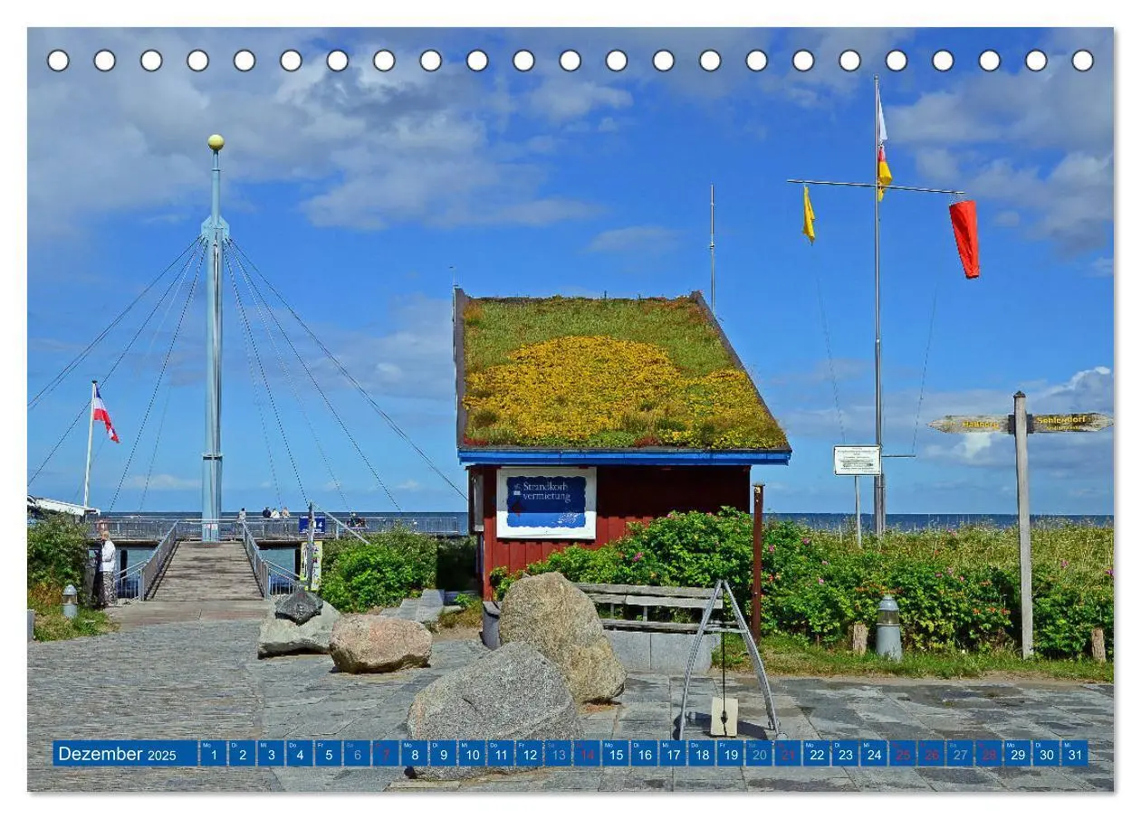 Bild: 9783435215133 | Ferien in Hohwacht (Tischkalender 2025 DIN A5 quer), CALVENDO...