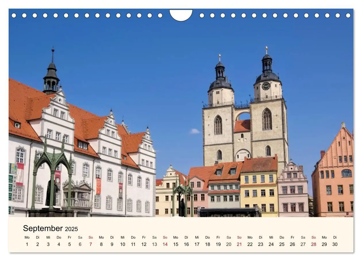 Bild: 9783435455133 | Lutherstadt Wittenberg - Stadt der Reformation (Wandkalender 2025...