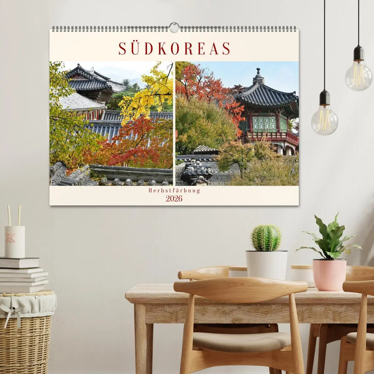 Bild: 9783457305133 | Südkoreas Herbstfärbung (Wandkalender 2026 DIN A2 quer), CALVENDO...