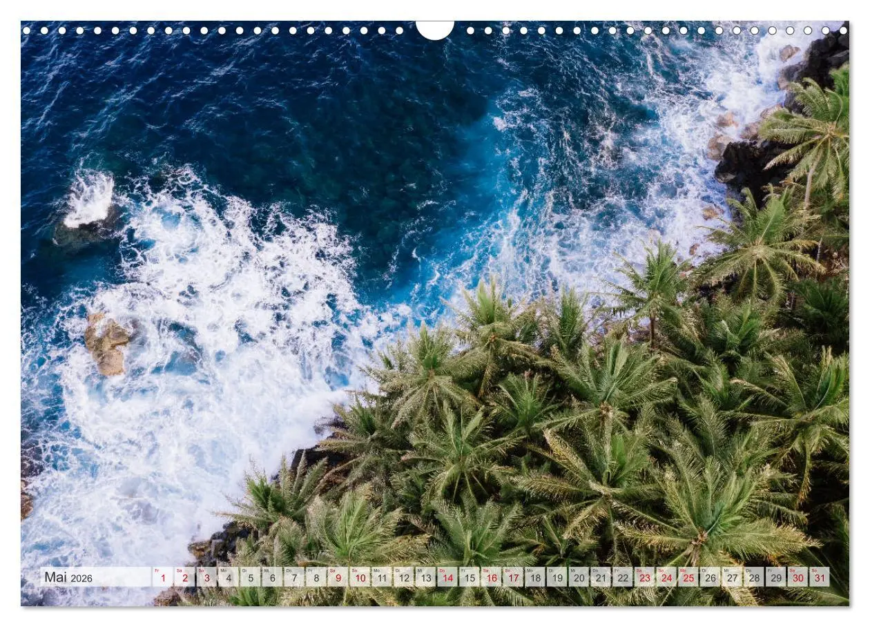 Bild: 9783457785133 | Aloha Hawaii (Wandkalender 2026 DIN A3 quer), CALVENDO Monatskalender