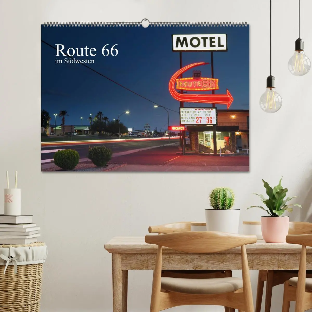 Bild: 9783516185133 | Route 66 im Südwesten (Wandkalender 2026 DIN A2 quer), CALVENDO...