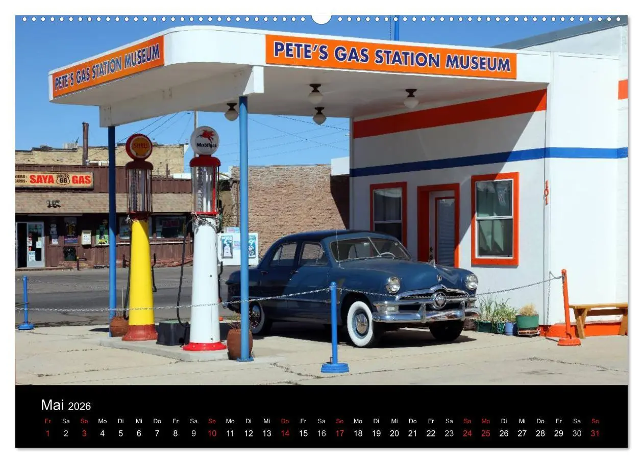 Bild: 9783516185133 | Route 66 im Südwesten (Wandkalender 2026 DIN A2 quer), CALVENDO...