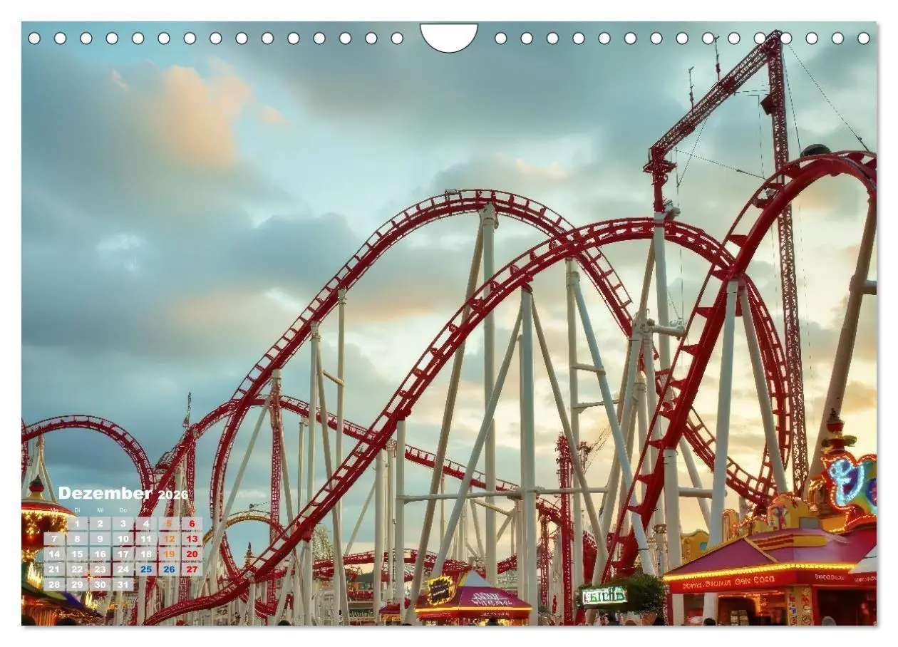 Bild: 9783516705133 | Riesenräder und Kirmes (Wandkalender 2026 DIN A4 quer), CALVENDO...
