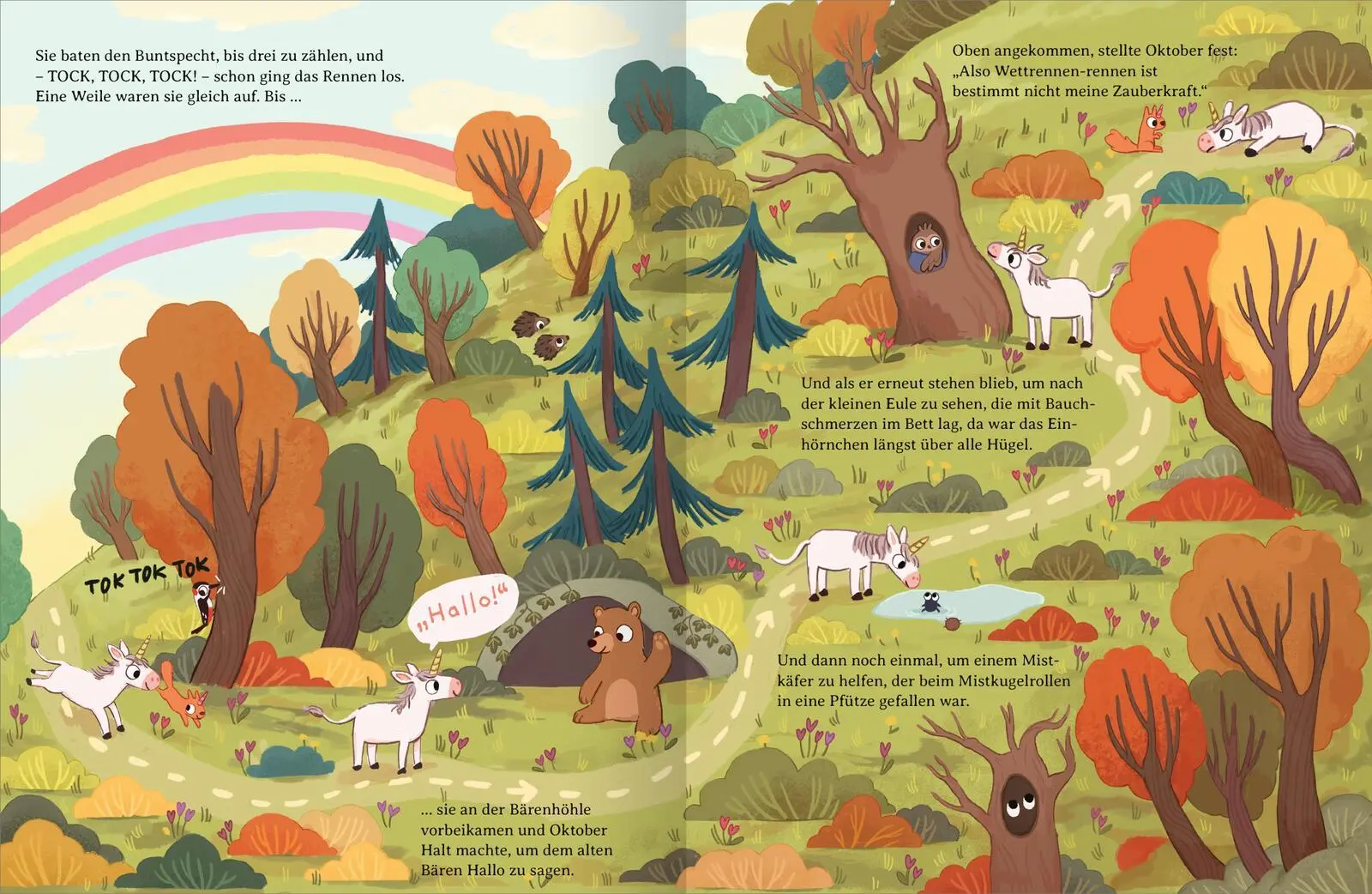 Bild: 9783845865133 | Ein Einhorn namens Oktober | Maria Höck | Buch | 32 S. | Deutsch