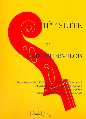 Cover: 9790231705133 | Suite no.2 pour violoncelle et piano | Louis de Caix d'Hervelois