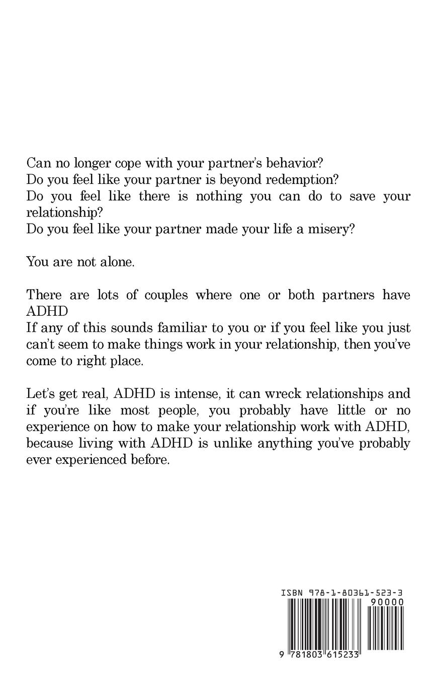 Rückseite: 9781803615233 | ADHD in Marriage | Melody Dawson | Buch | Englisch | 2022