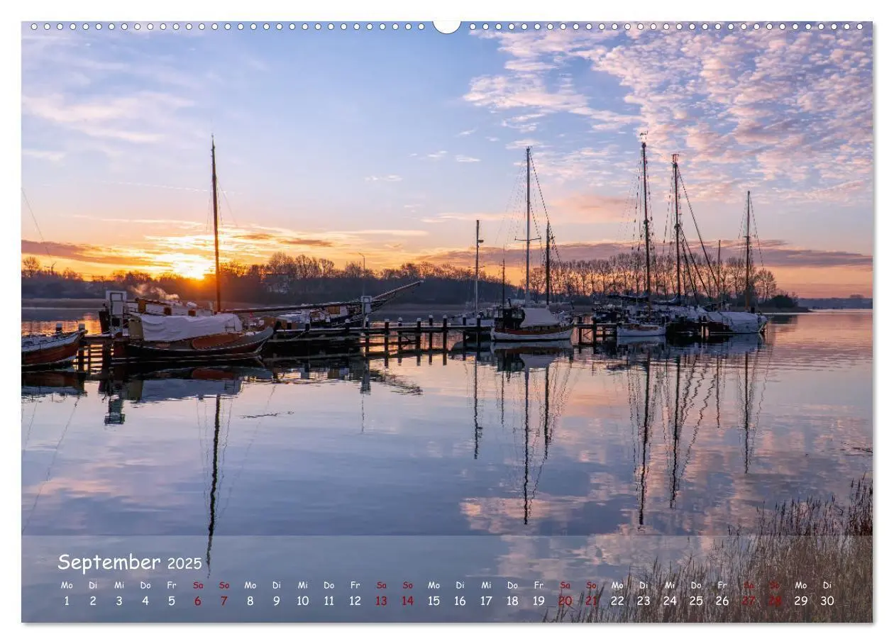 Bild: 9783383975233 | Maritimes Kappeln - Rund um den Hafen (Wandkalender 2025 DIN A2...