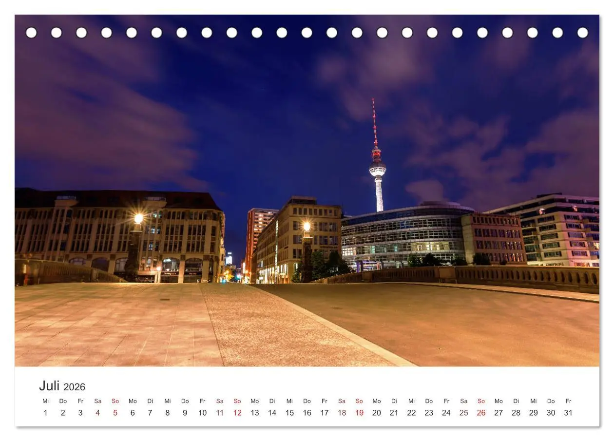 Bild: 9783457775233 | Nächtliche Streifzüge durch Europas Hauptstädte (Tischkalender 2026...