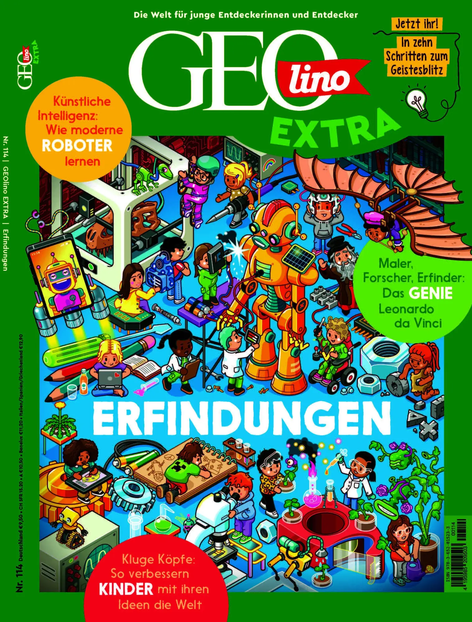 Cover: 9783652015233 | GEOlino extra 114/2025 - Erfindungen | Juliane van Treeck | Broschüre