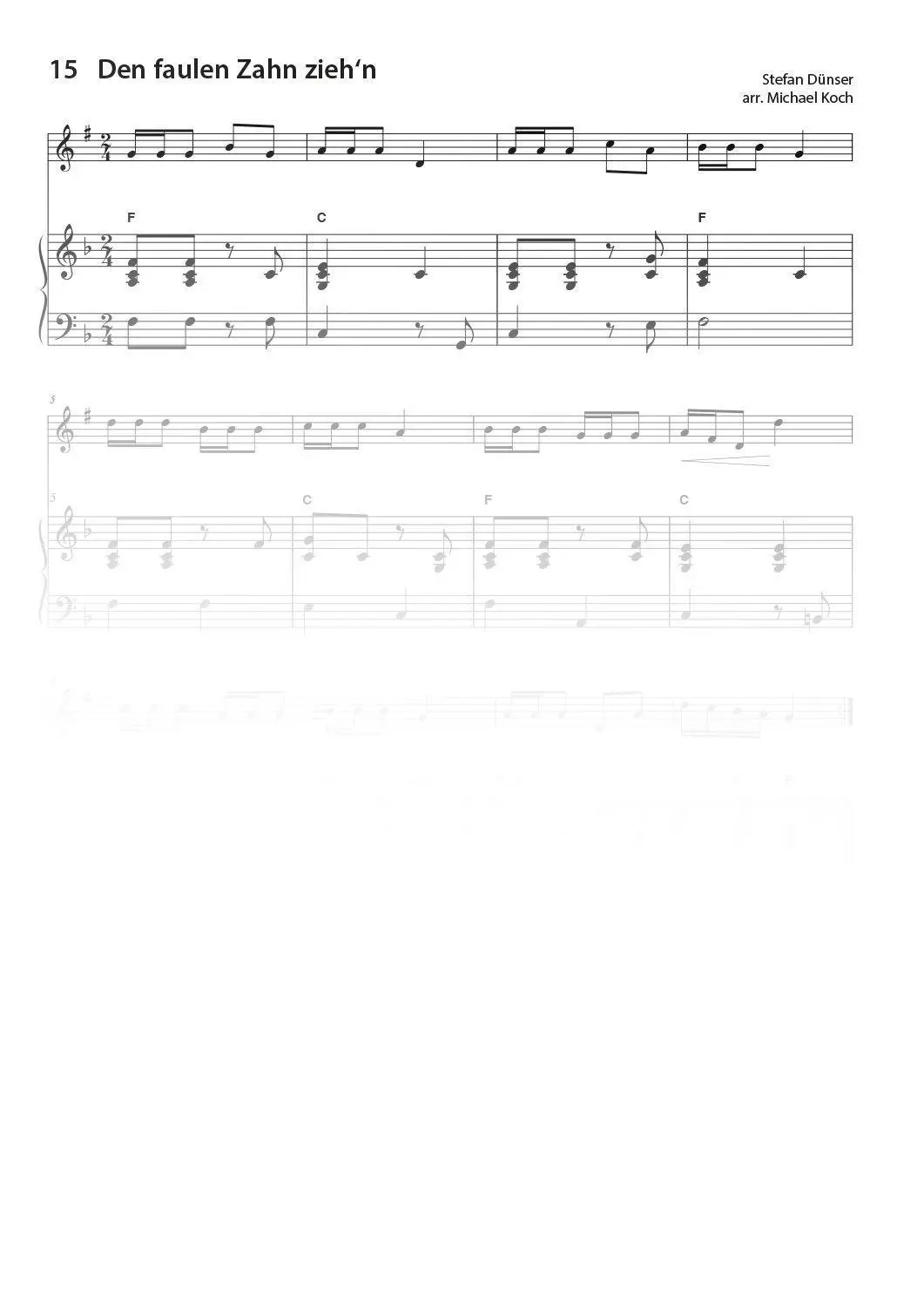 Bild: 9783866265233 | Trompeten Fuchs 2 - Klavier Begleitbuch | Stefan Dünser (u. a.) | Buch