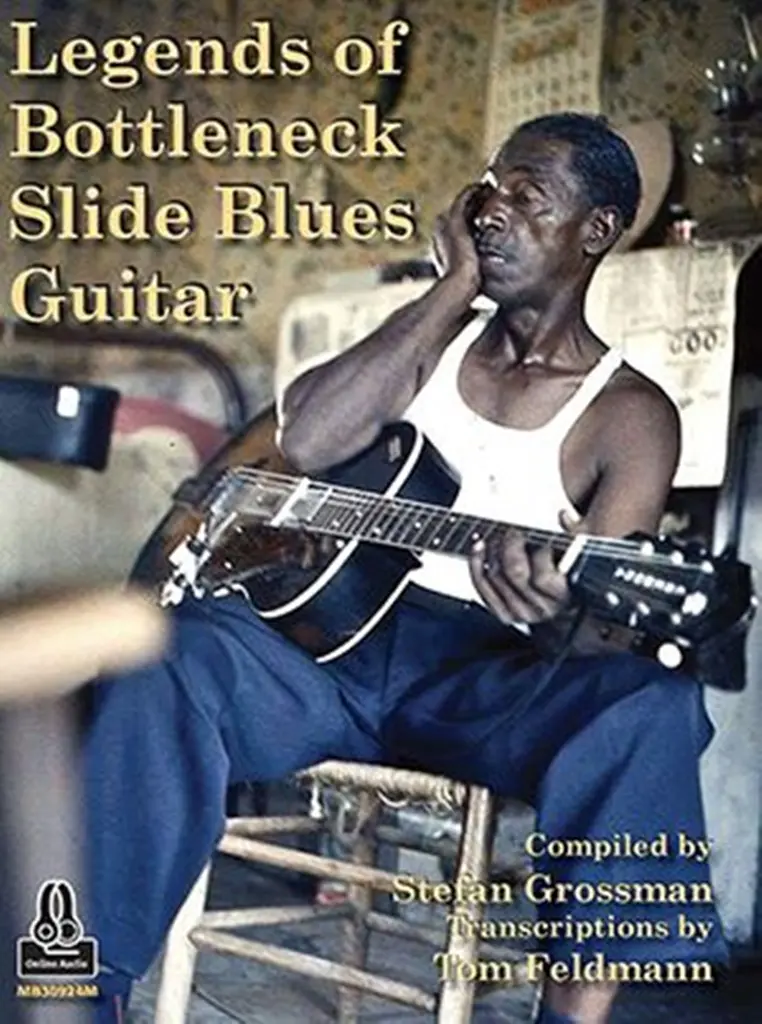 Cover: 9781513465333 | Legends Of Bottleneck Slide Blues Guitar | Stefan Grossman_Tom Feldman