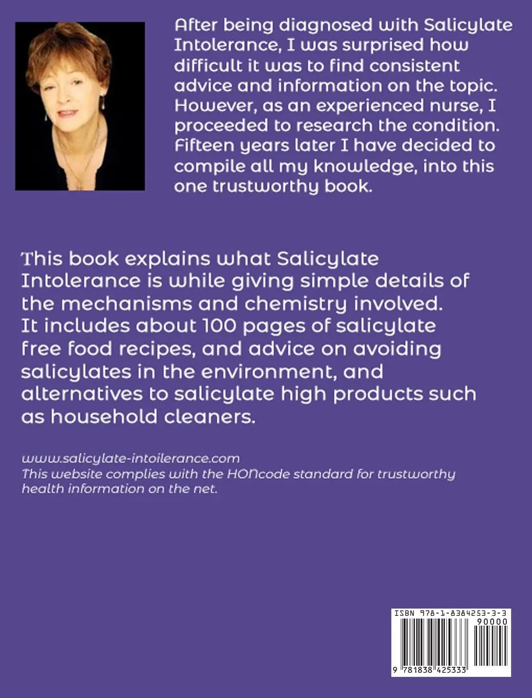 Rückseite: 9781838425333 | SALICYLATE INTOLERANCE SURVIVAL GUIDE | Theresa Cleaver | Buch | 2021