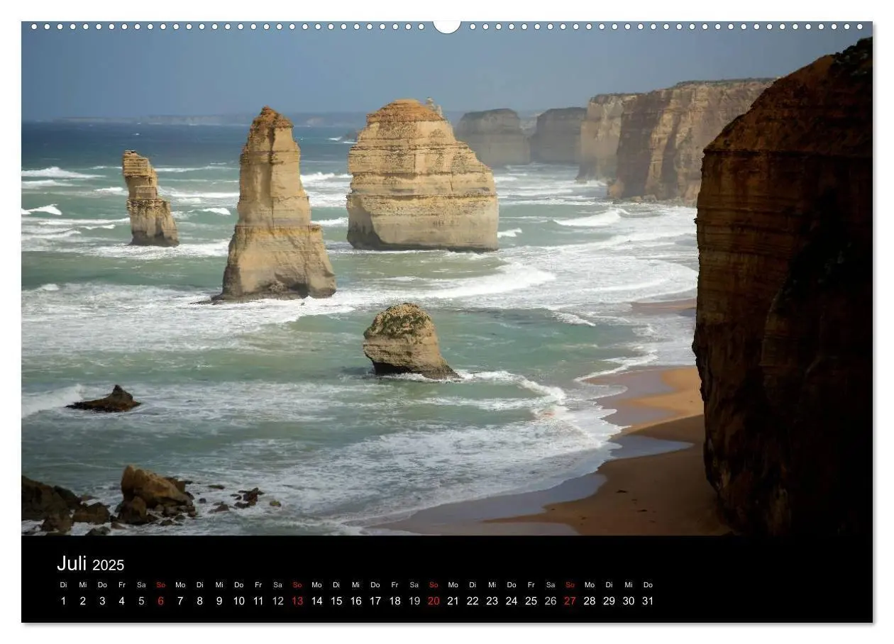 Bild: 9783435815333 | Australien (Wandkalender 2025 DIN A2 quer), CALVENDO Monatskalender