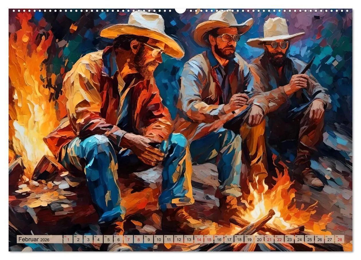 Bild: 9783457385333 | Wild West Moments (Wandkalender 2026 DIN A2 quer), CALVENDO...