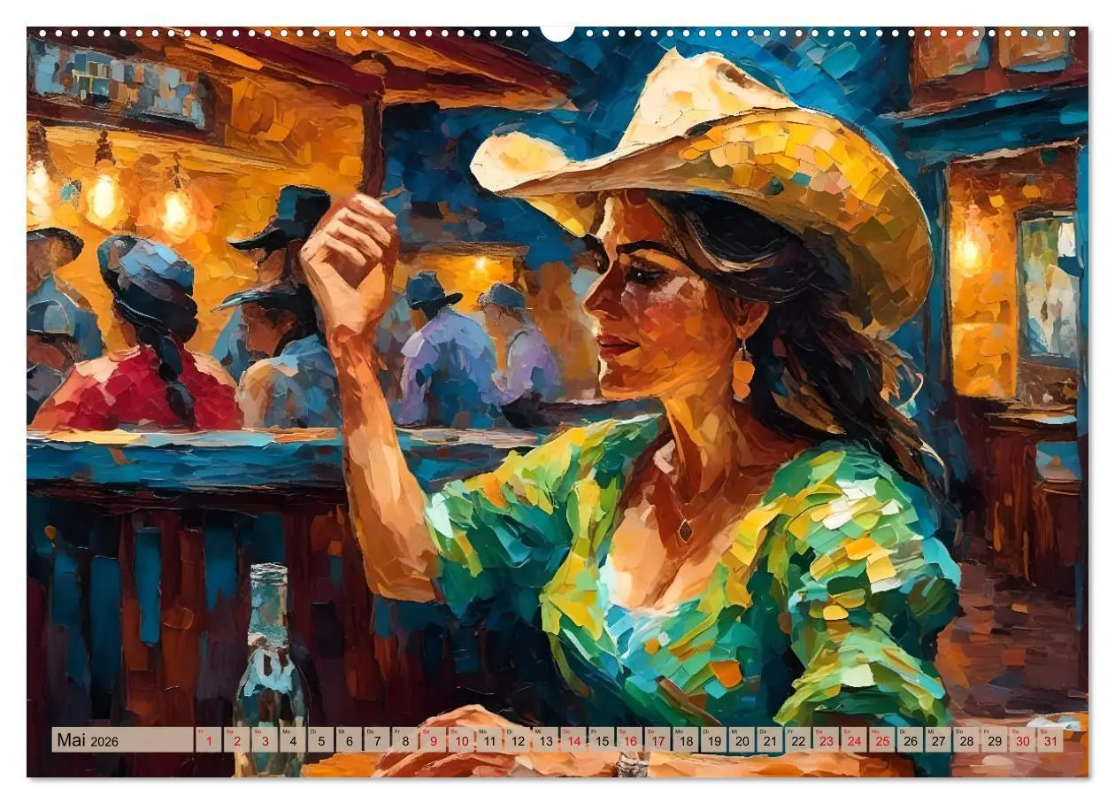 Bild: 9783457385333 | Wild West Moments (Wandkalender 2026 DIN A2 quer), CALVENDO...