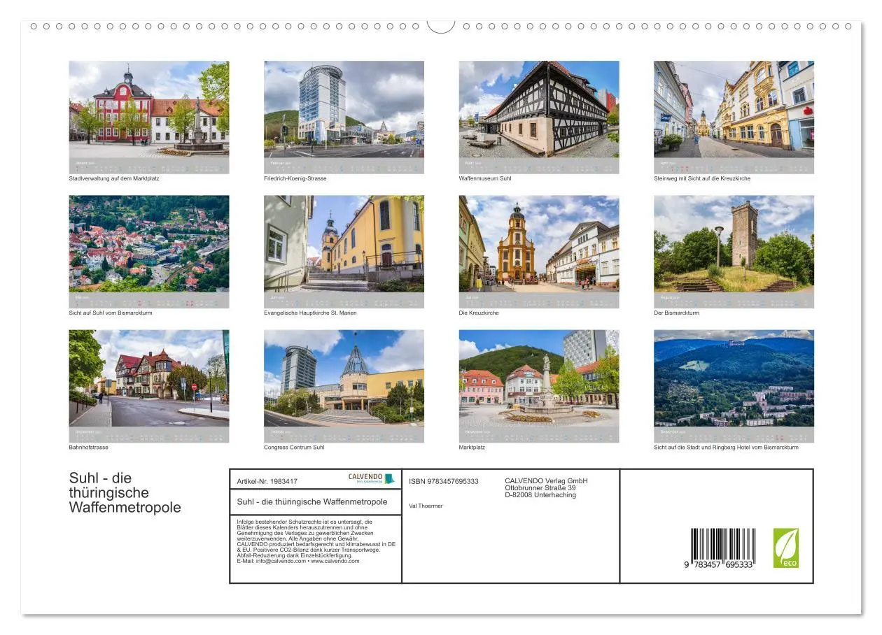 Bild: 9783457695333 | Suhl - die thüringische Waffenmetropole (hochwertiger Premium...