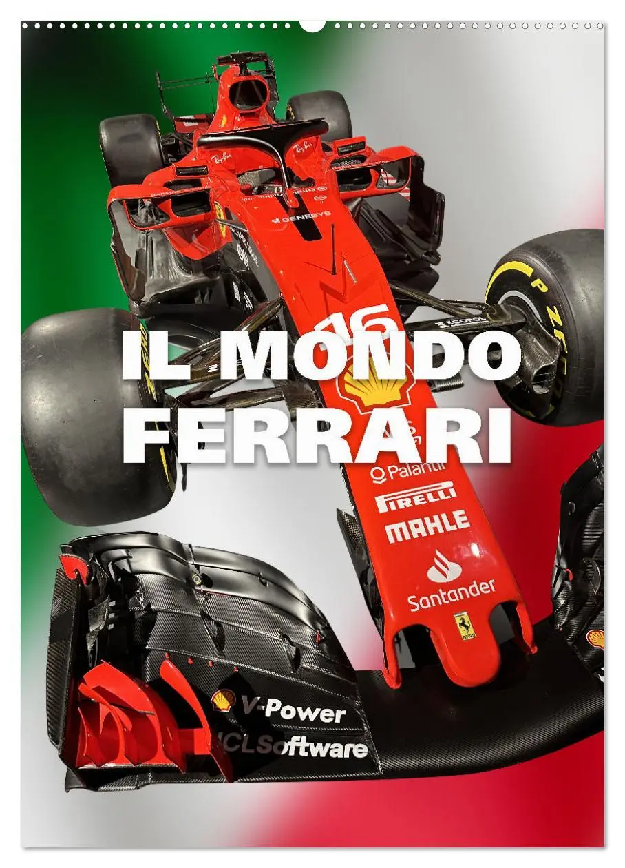 Cover: 9783516305333 | Il Mondo Ferrari (Wandkalender 2026 DIN A2 hoch), CALVENDO...