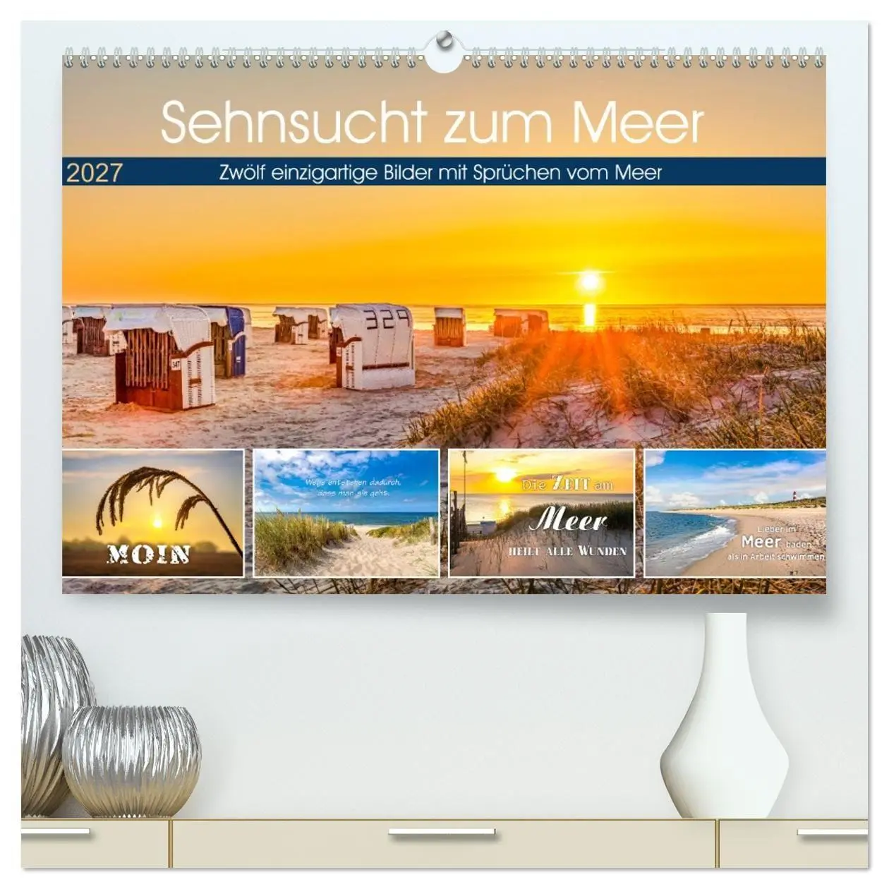 Cover: 9783569495333 | Sehnsucht zum Meer (hochwertiger Premium Wandkalender 2027 DIN A2...