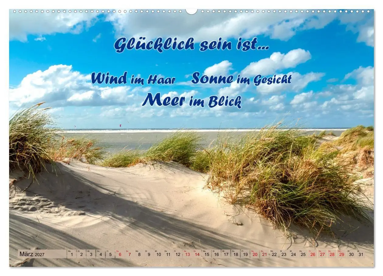 Bild: 9783569495333 | Sehnsucht zum Meer (hochwertiger Premium Wandkalender 2027 DIN A2...