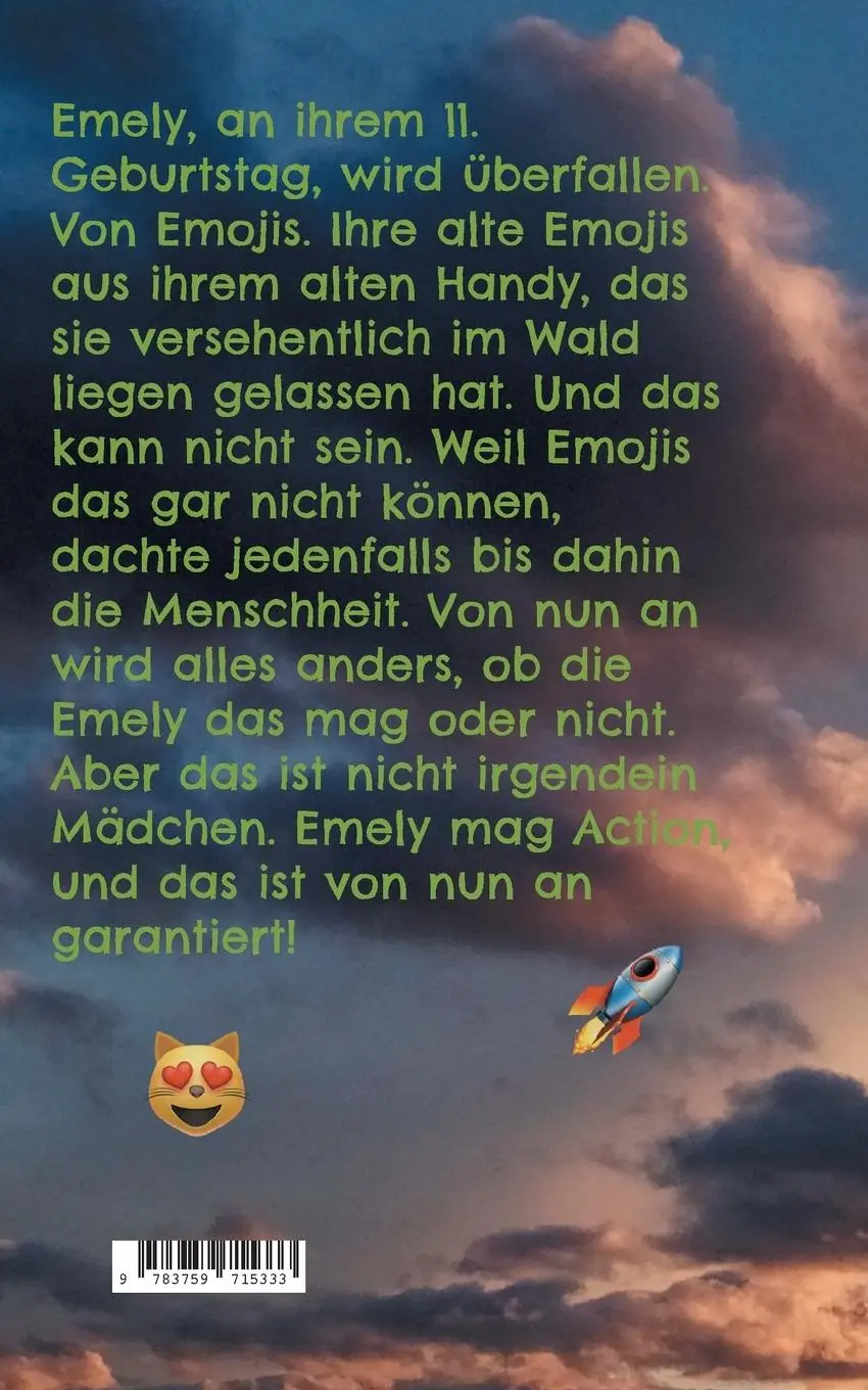 Rückseite: 9783759715333 | 10 Tage Emely Sein | Simon Waddicor | Taschenbuch | 114 S. | Deutsch