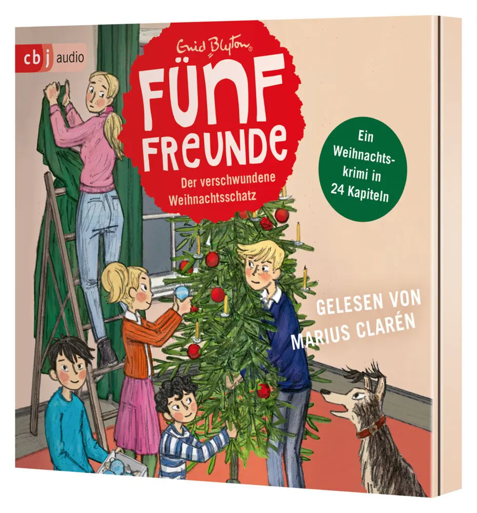 Bild: 9783837165333 | Fünf Freunde - Der verschwundene Weihnachtsschatz, 3 Audio-CD | Blyton