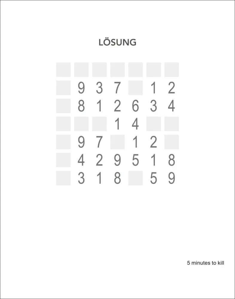 Bild: 9783840035333 | 5 minutes to kill Tagesabreißkalender 2025 | Kalender | Geblockt