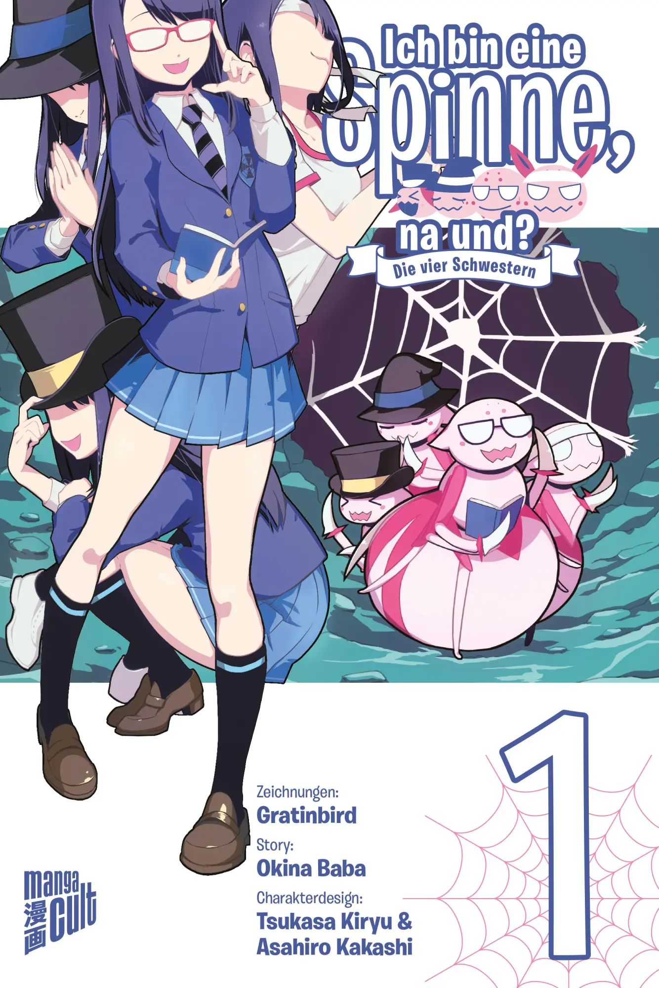 Cover: 9783964335333 | Ich bin eine Spinne, na und? - Die vier Schwestern 1 | Okina Baba