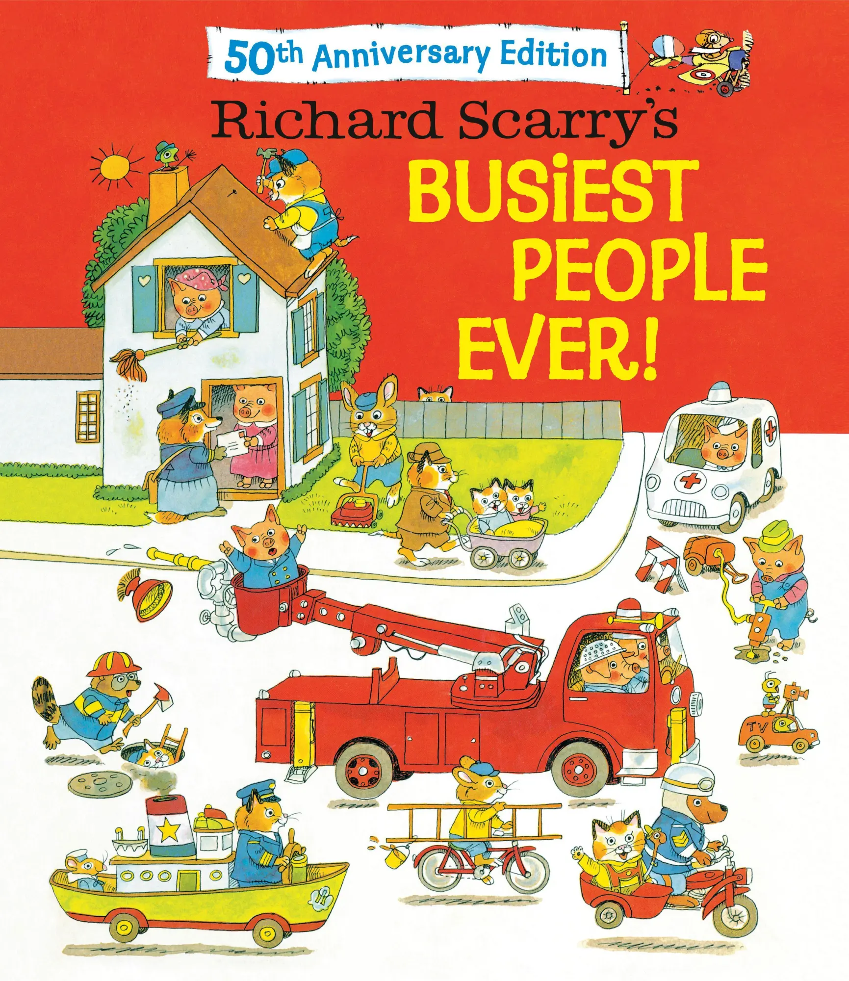 Cover: 9798217125333 | Richard Scarry's Busiest People Ever! 50th Anniversary Edition | Buch
