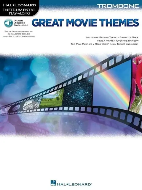 Cover: 888680035433 | Great Movie Themes - Instrumental Play-Along for Trombone...