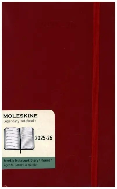 Cover: 8056999275433 | Moleskine 18 Monate Wochen Notizkalender 2025/2026, Large/A5, 1 Wo...