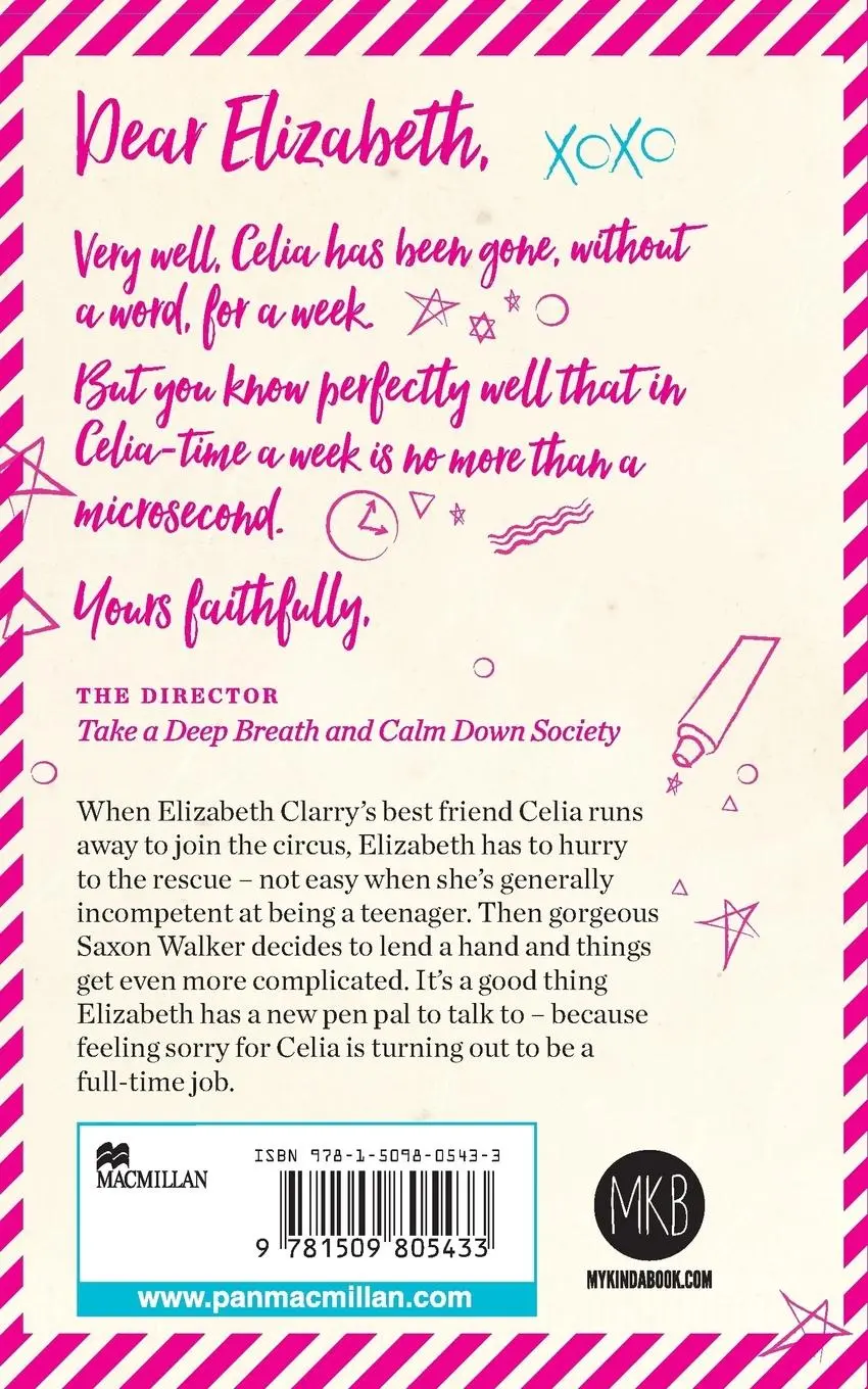 Rückseite: 9781509805433 | Feeling Sorry for Celia | Jaclyn Moriarty | Taschenbuch | Englisch