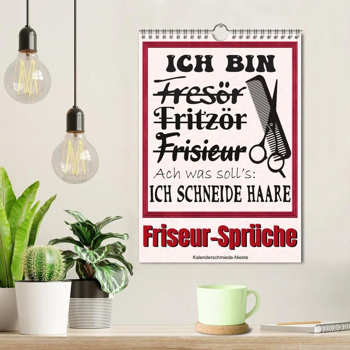 Bild: 9783569485433 | Friseur-Sprüche (Wandkalender 2027 DIN A4 hoch), CALVENDO...