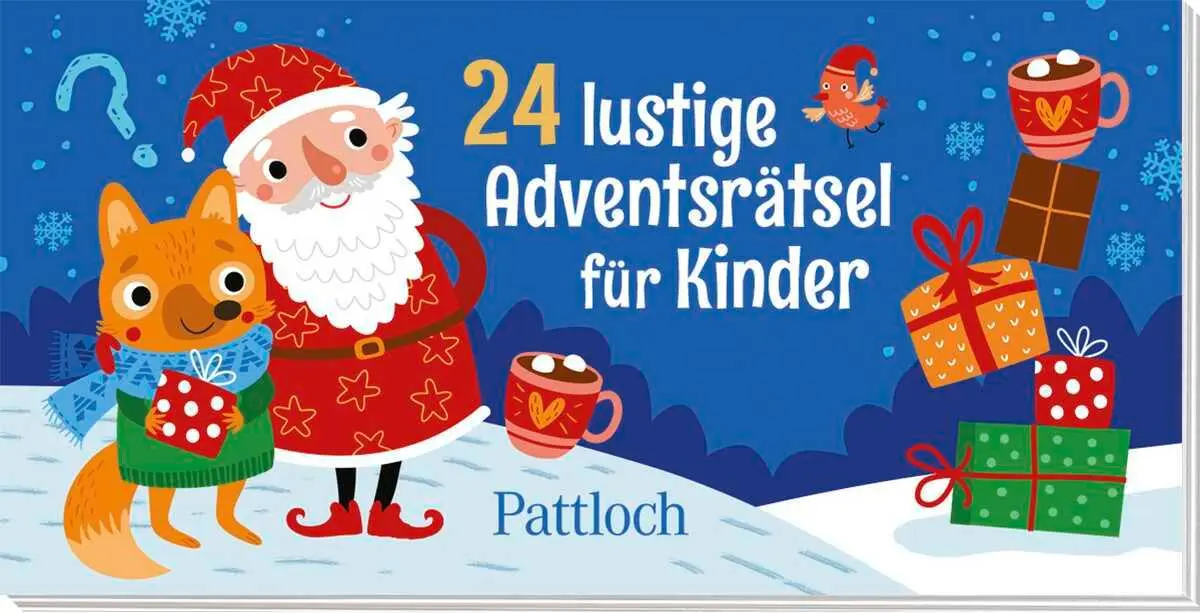 Cover: 9783629015433 | 24 lustige Adventsrätsel für Kinder | Pattloch Verlag | Taschenbuch