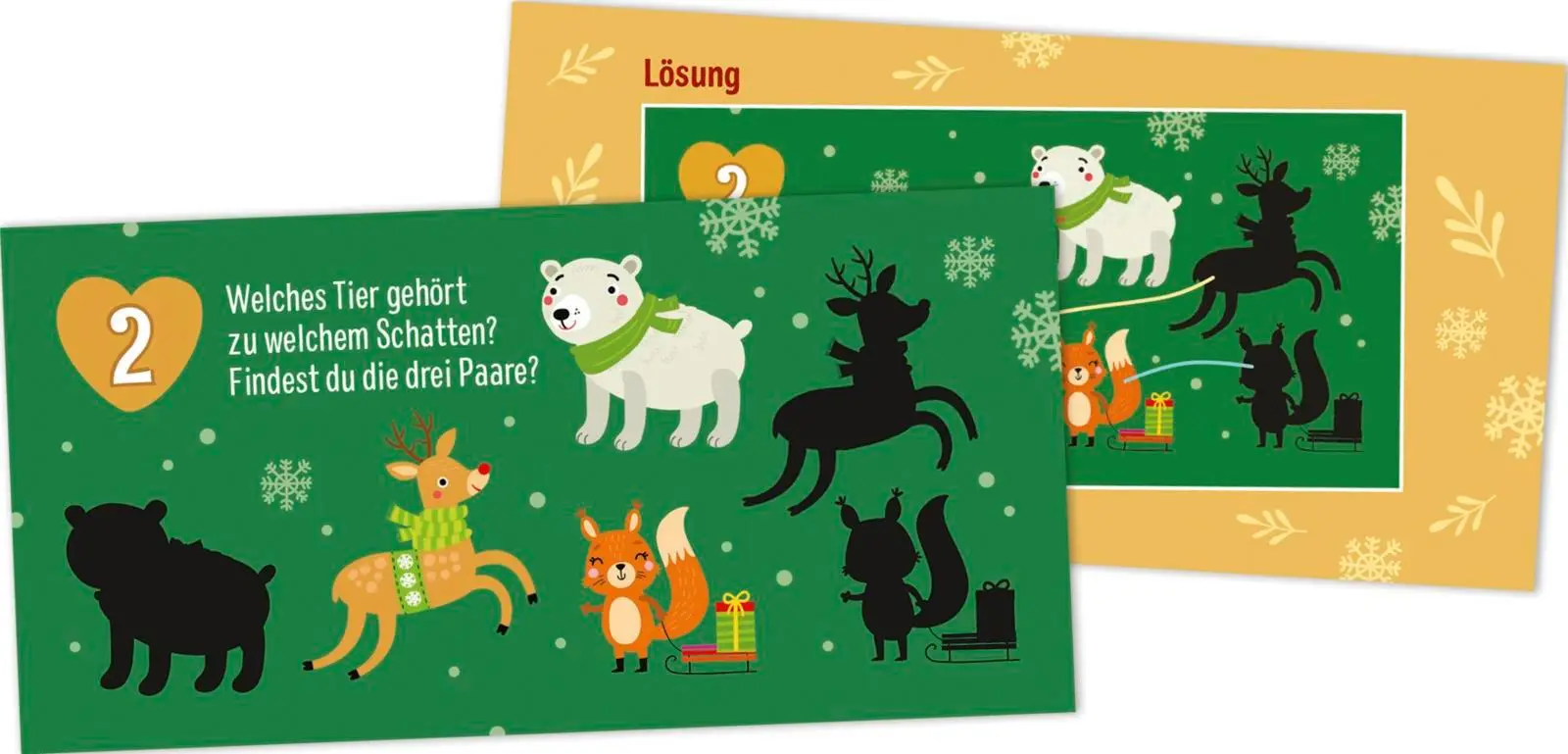 Bild: 9783629015433 | 24 lustige Adventsrätsel für Kinder | Pattloch Verlag | Taschenbuch