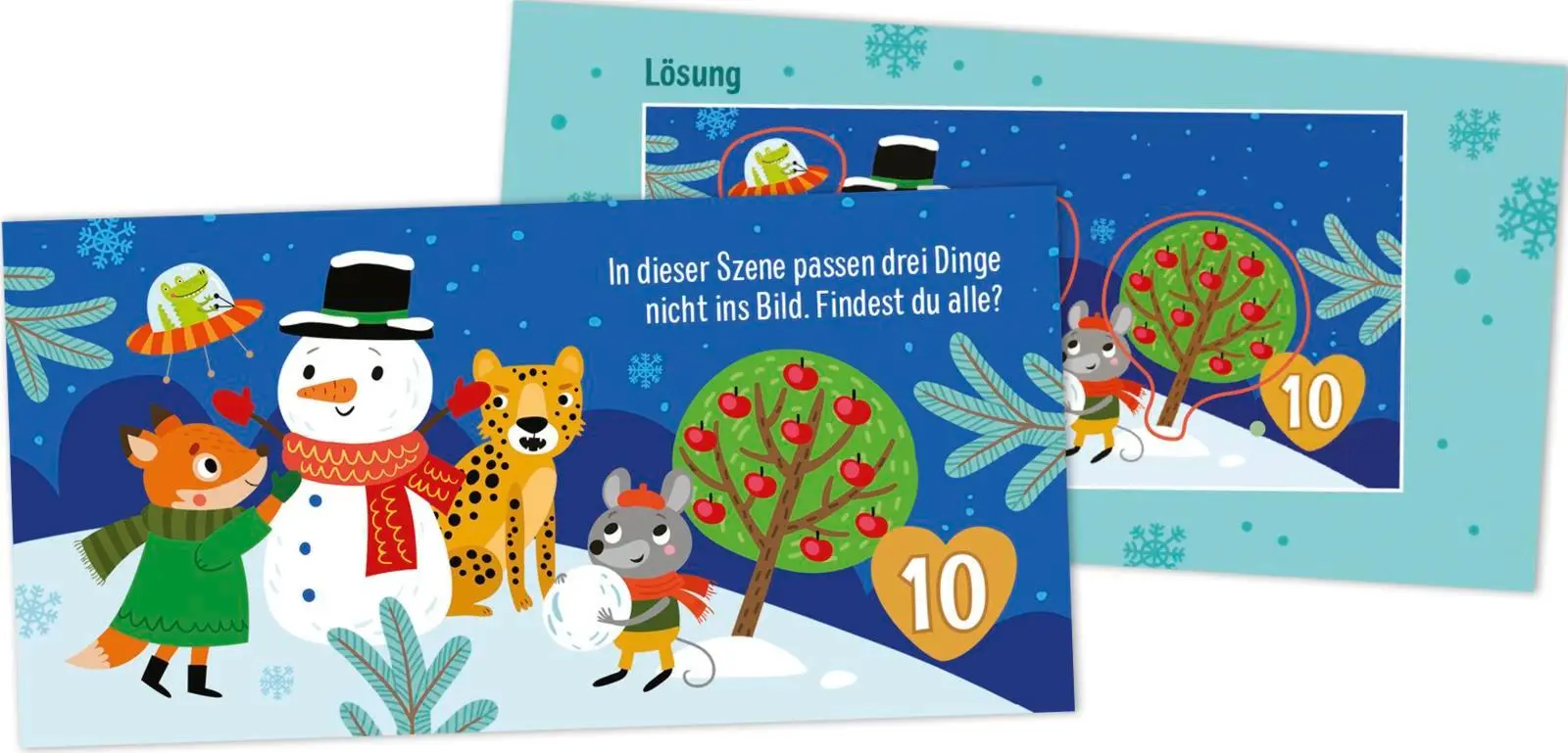 Bild: 9783629015433 | 24 lustige Adventsrätsel für Kinder | Pattloch Verlag | Taschenbuch