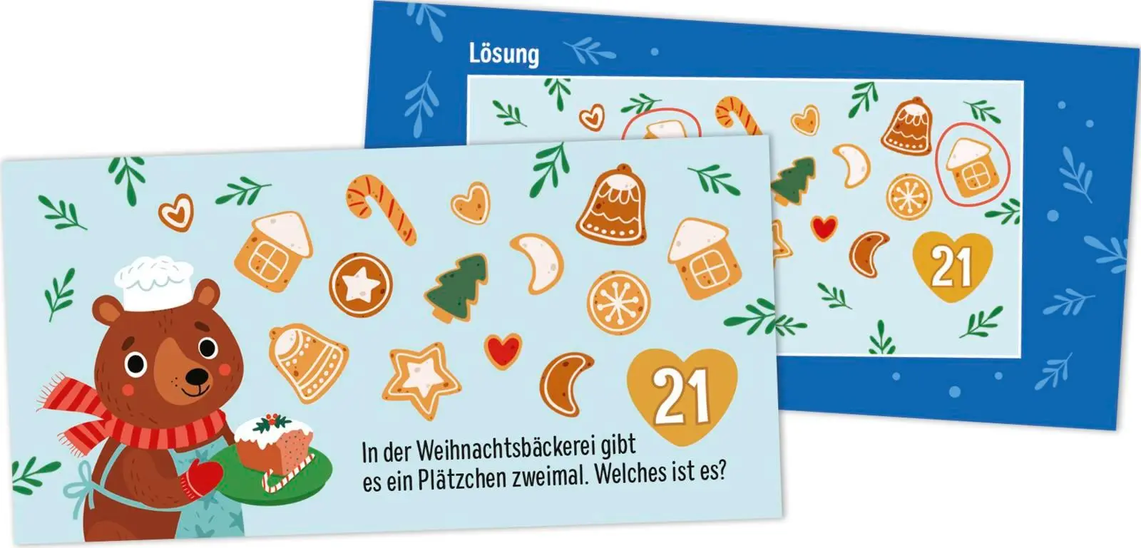 Bild: 9783629015433 | 24 lustige Adventsrätsel für Kinder | Pattloch Verlag | Taschenbuch