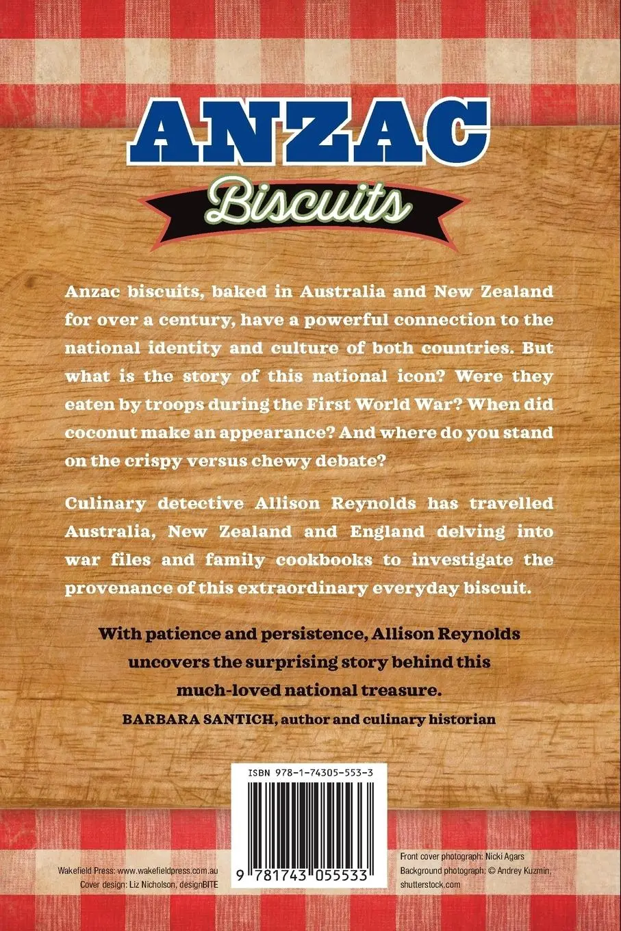 Rückseite: 9781743055533 | Anzac Biscuits | The power and spirit of an everyday national icon